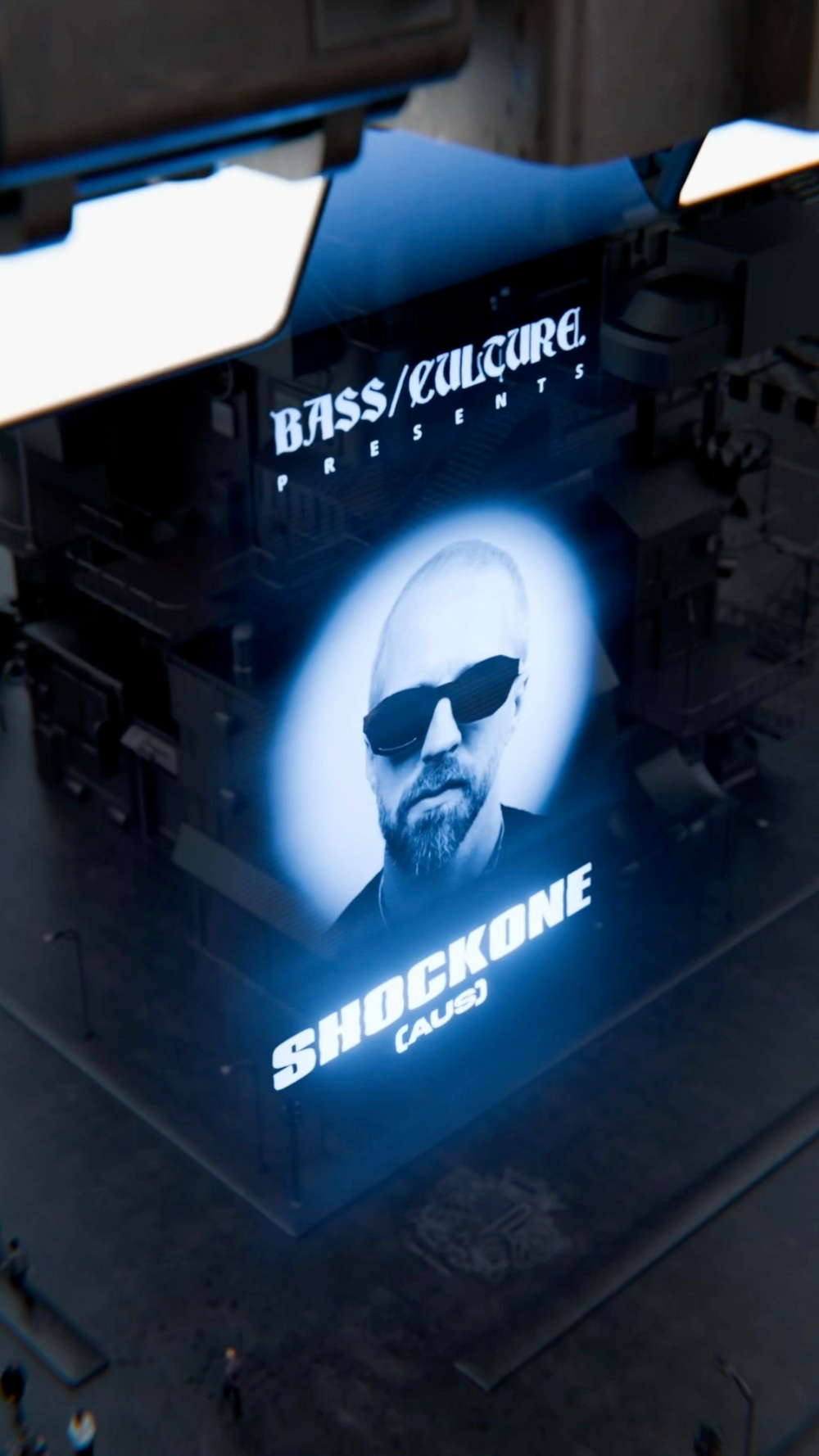 Flyer for BASS/CULTURE pres. Shockone (AUS)