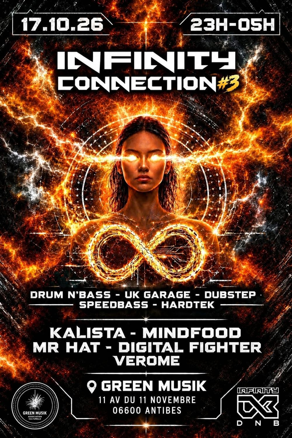 Flyer for Infinity Connection #3
