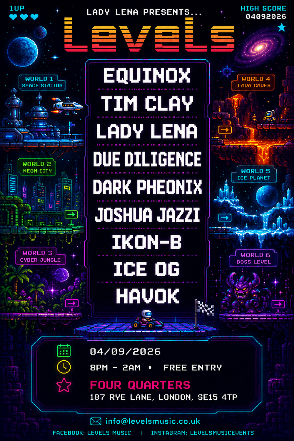 Flyer for LEVELS