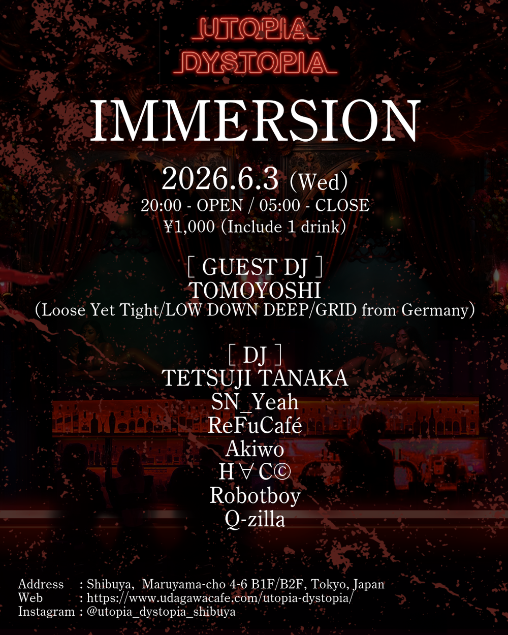 Flyer for IMMERSION