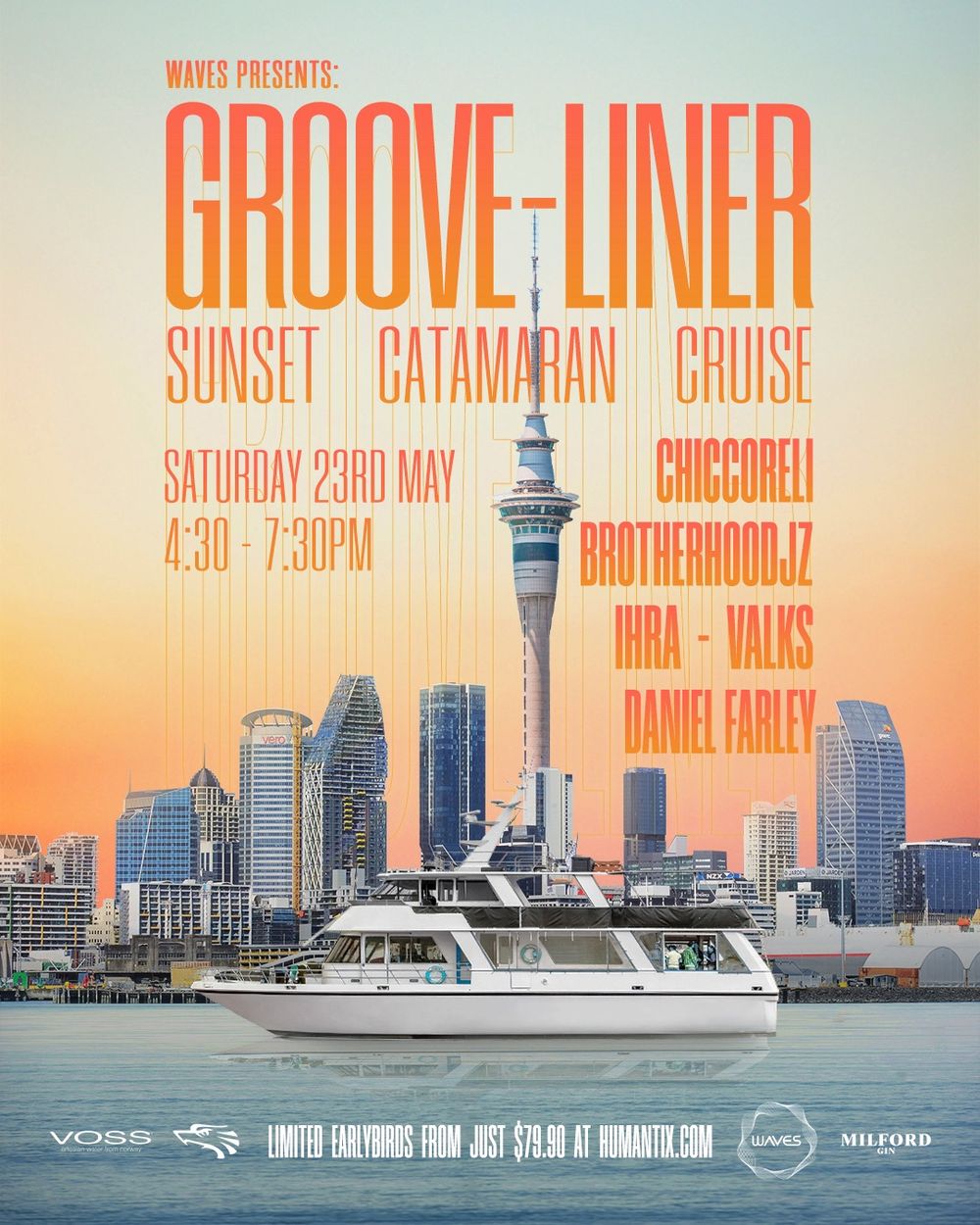 Flyer for Groove-Liner 003 ft. Chiccoreli
