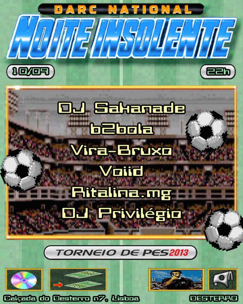 Flyer for NOITE INSOLENTE