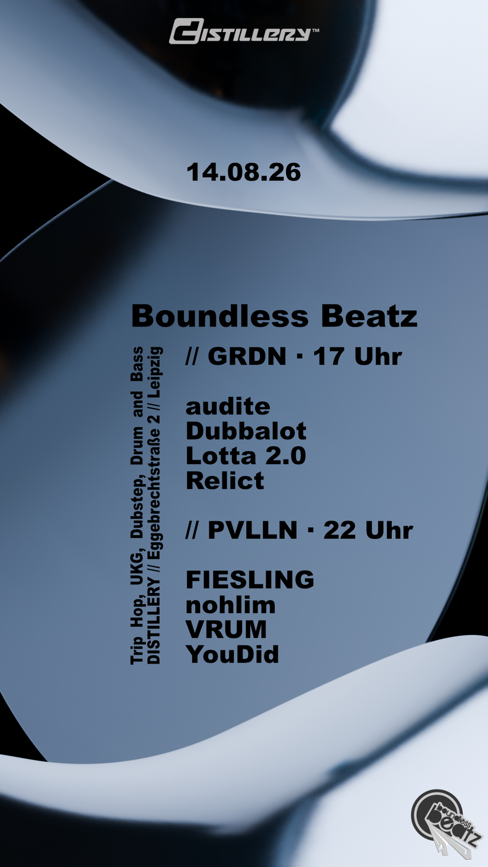 Flyer for BOUNDLESS BEATZ