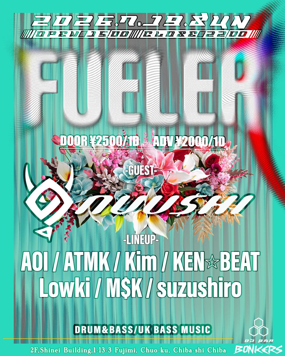 Flyer for FUELER vol.11