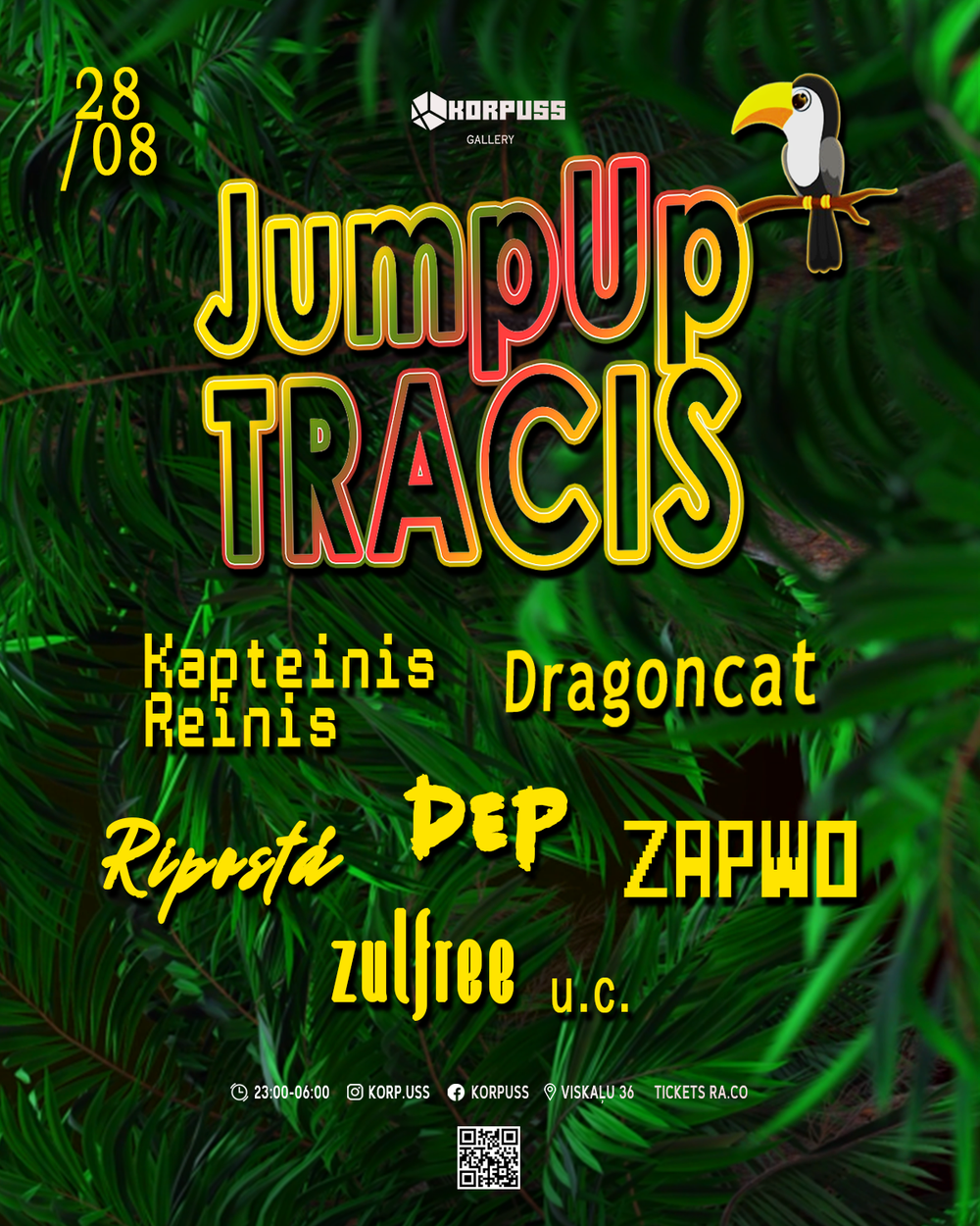 Flyer for JumpUp Tracis