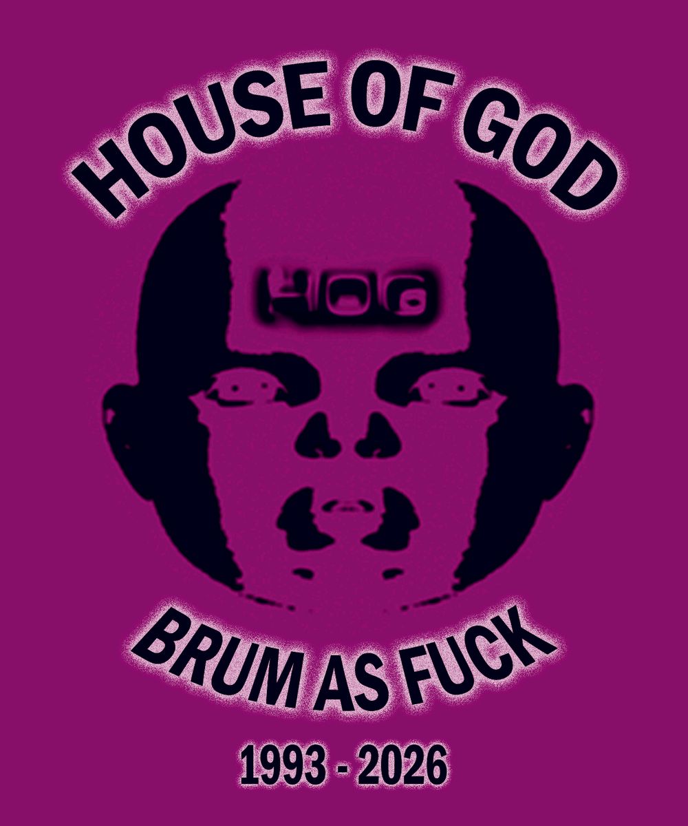 Flyer for House of God 33rd Birthday