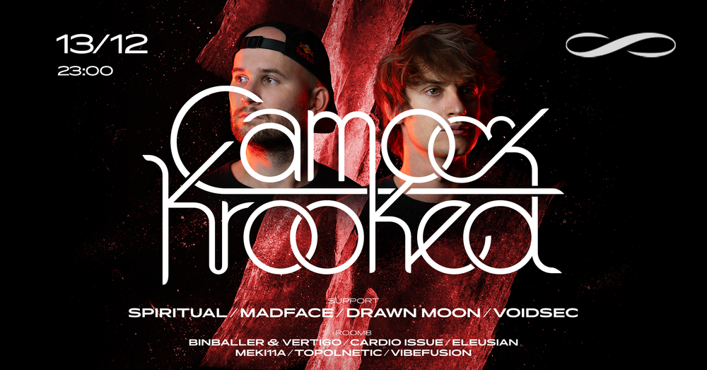 Flyer for Camo & Krooked ∞ ROXY Prague