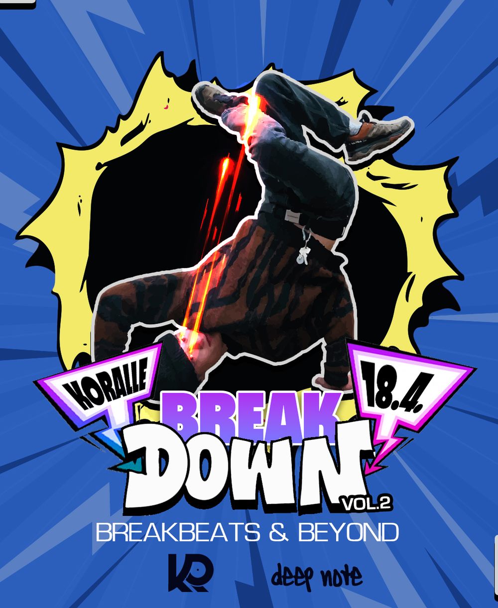 Flyer for BREAKDOWN vol. 2