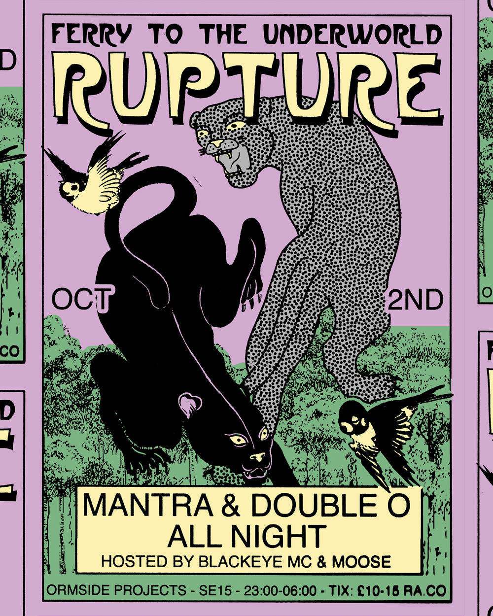 Flyer for Ferry to the Underworld (Sold out)