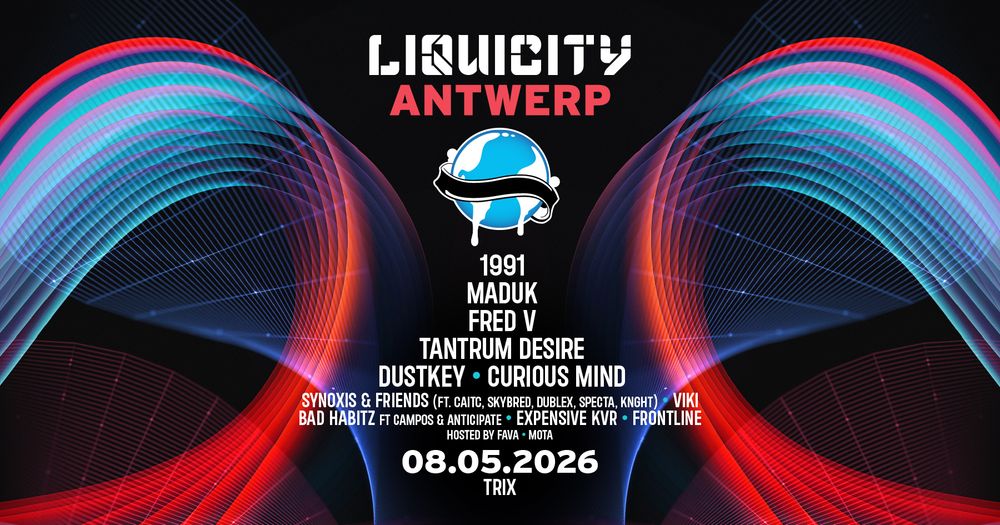 Flyer for Liquicity Antwerp 2026