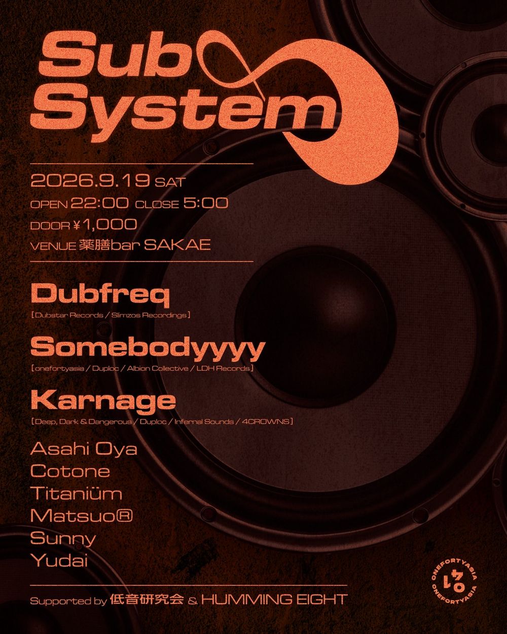 Flyer for Sub 8 System