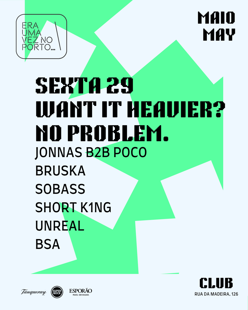 Flyer for Want it heavier? No Problem
