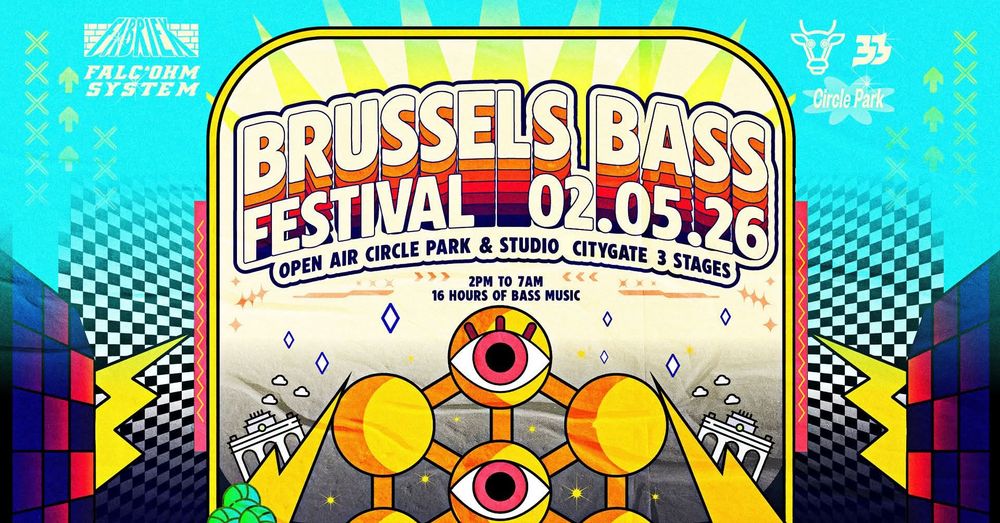 Flyer for BRUSSELS BASS FESTIVAL 2026