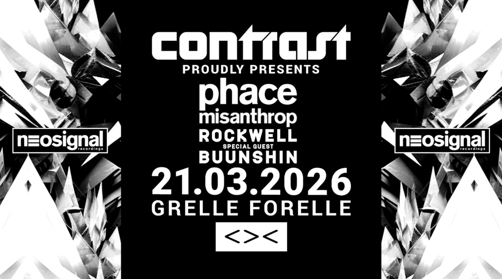 Flyer for CONTRAST pres. NEOSIGNAL