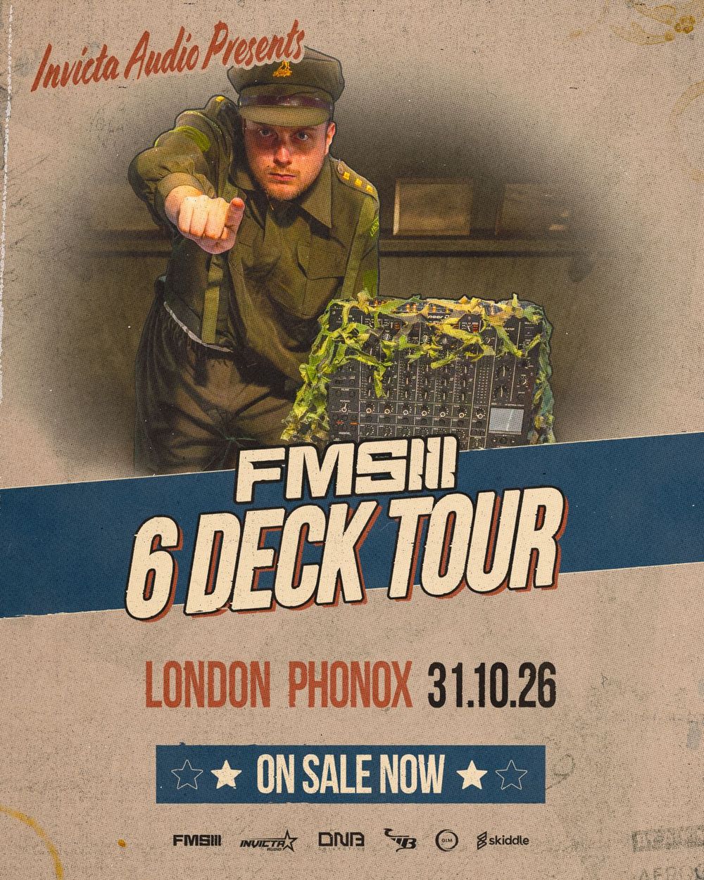 Flyer for FMS 6 Deck - London