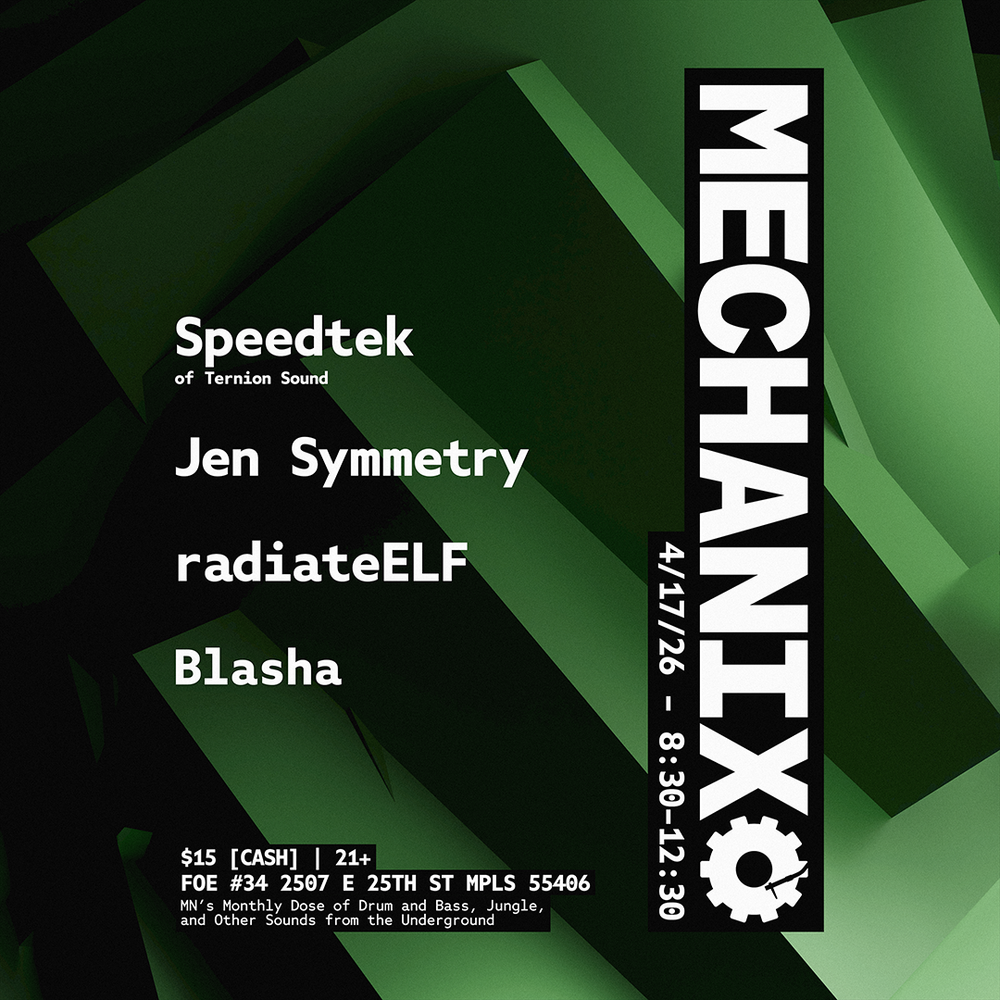 Flyer for Mechanix - April 2026 - Speedtek
