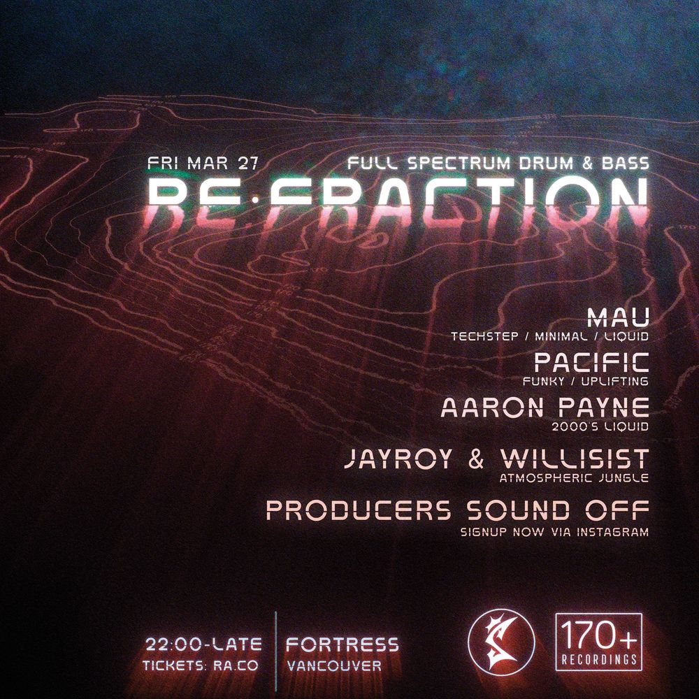 Flyer for RE:FRACTION 002