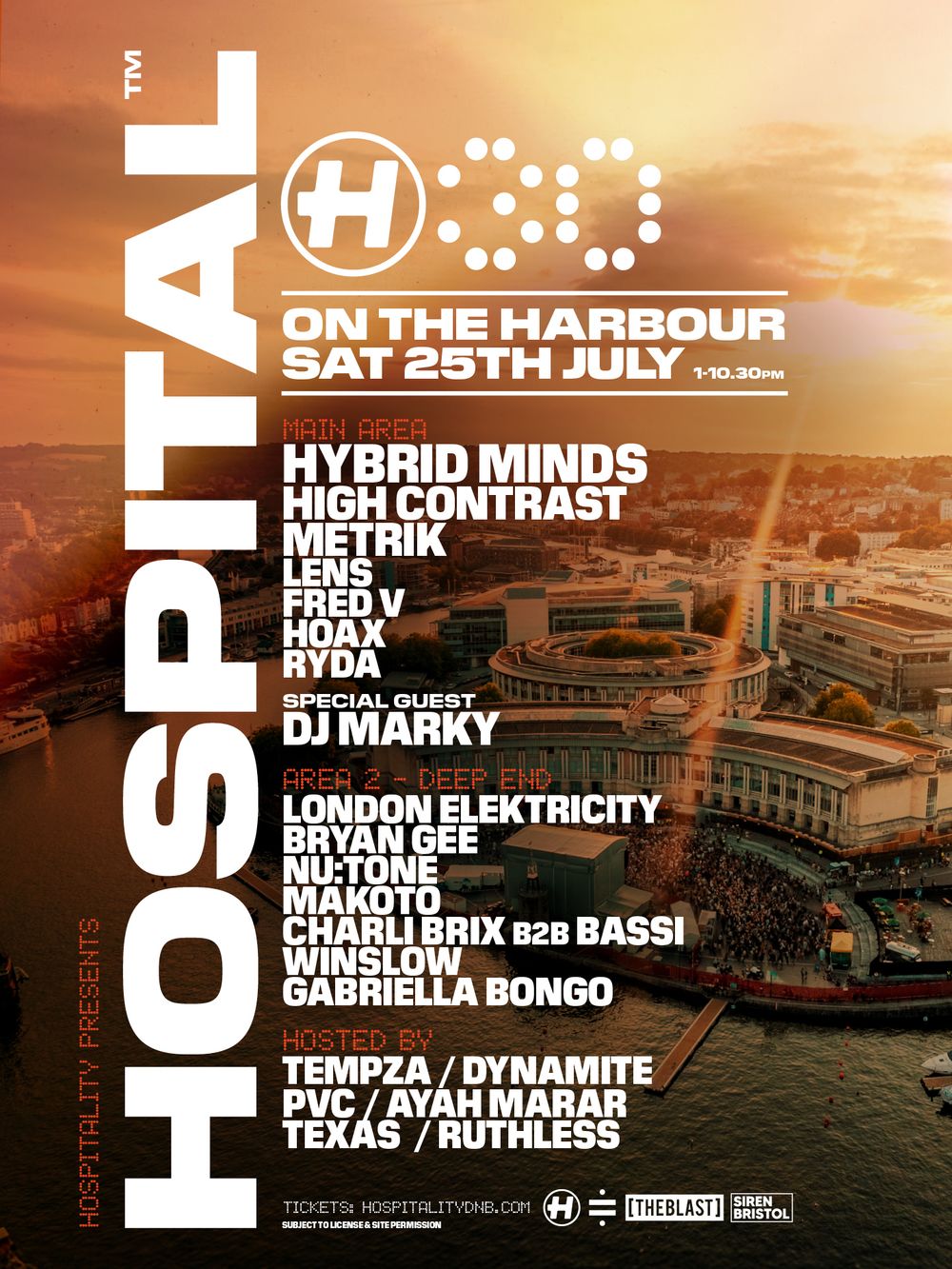 Flyer for Hospital30 On the Harbour