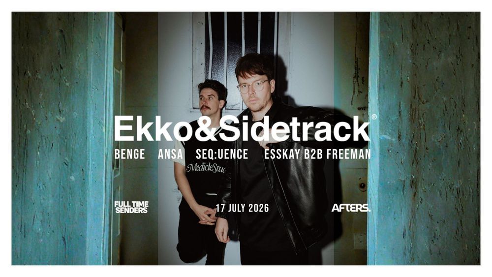 Flyer for Ekko & Sidetrack