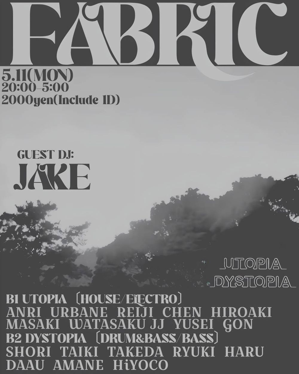 Flyer for FABRIC