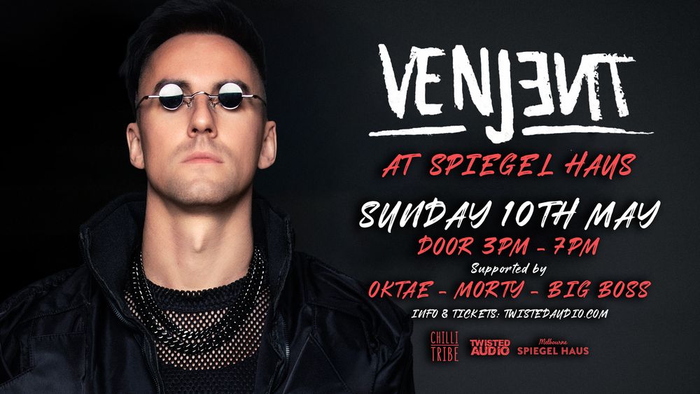 Flyer for VENJENT Live
