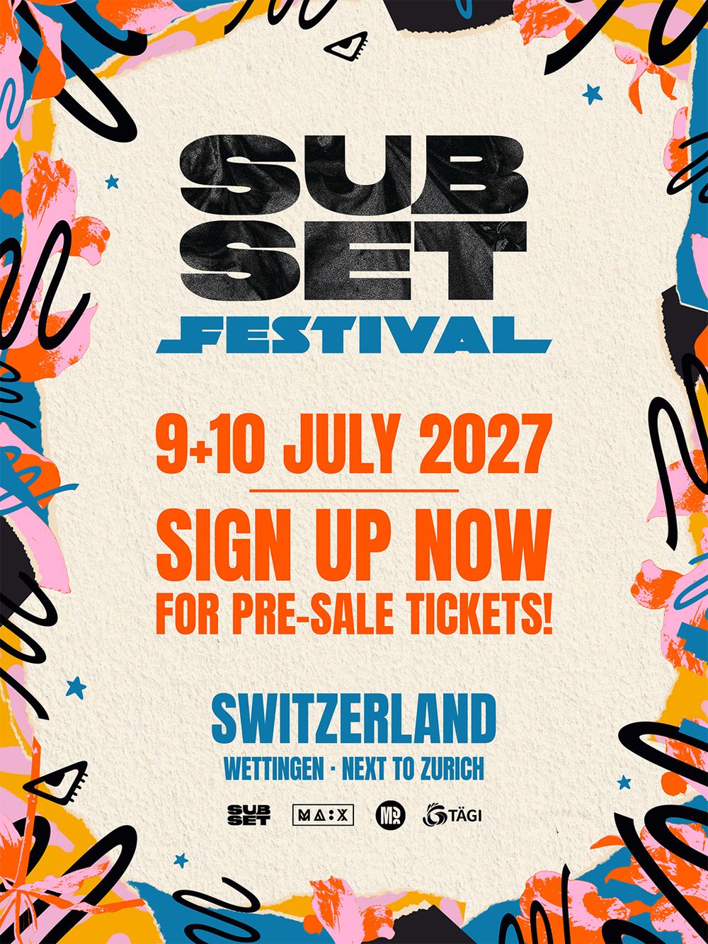 Flyer for Subset Festival 2027