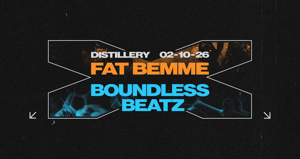 Flyer for FAT BEMME X Boundless Beatz