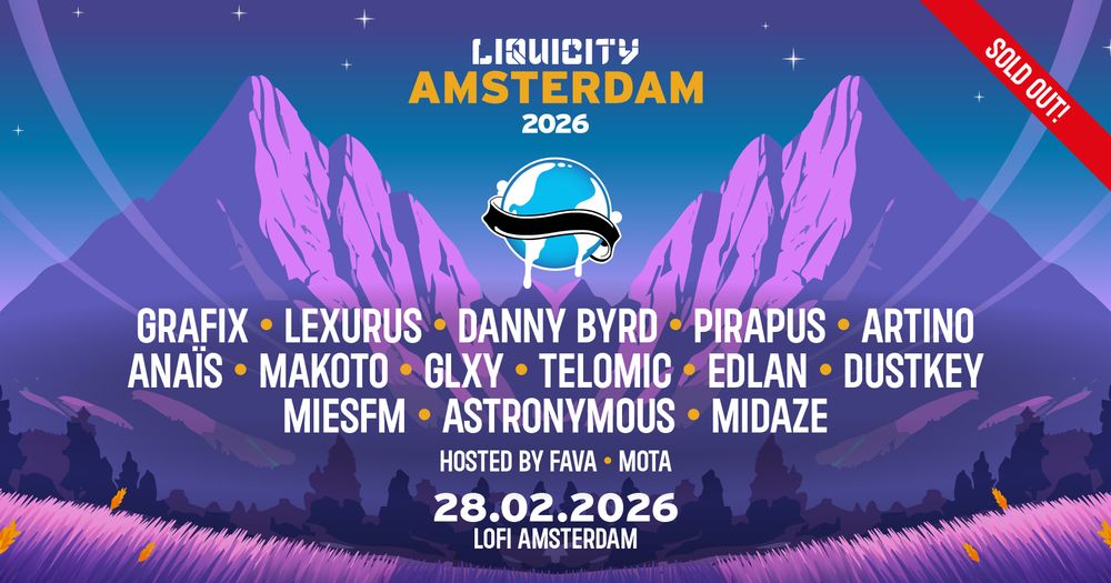 Flyer for Liquicity Amsterdam 2026