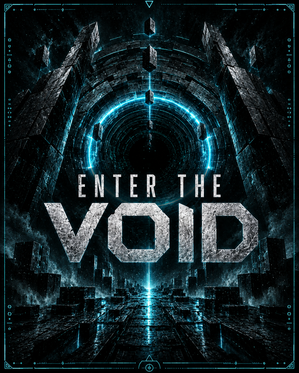 Flyer for Enter the Void #82 with Gourski, Exploid, Upzet, Ed Shepherd, Enjean, Crashkitt, Noctunal