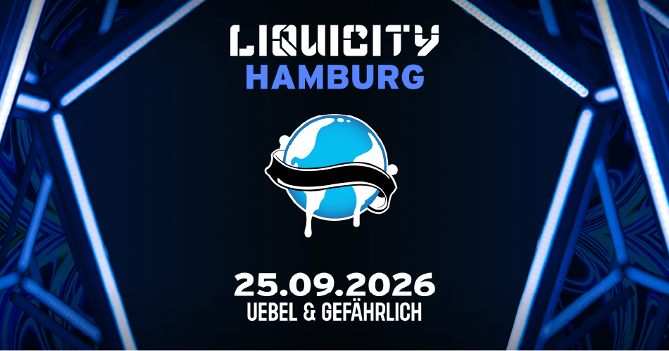 Flyer for Liquicity Hamburg 2026