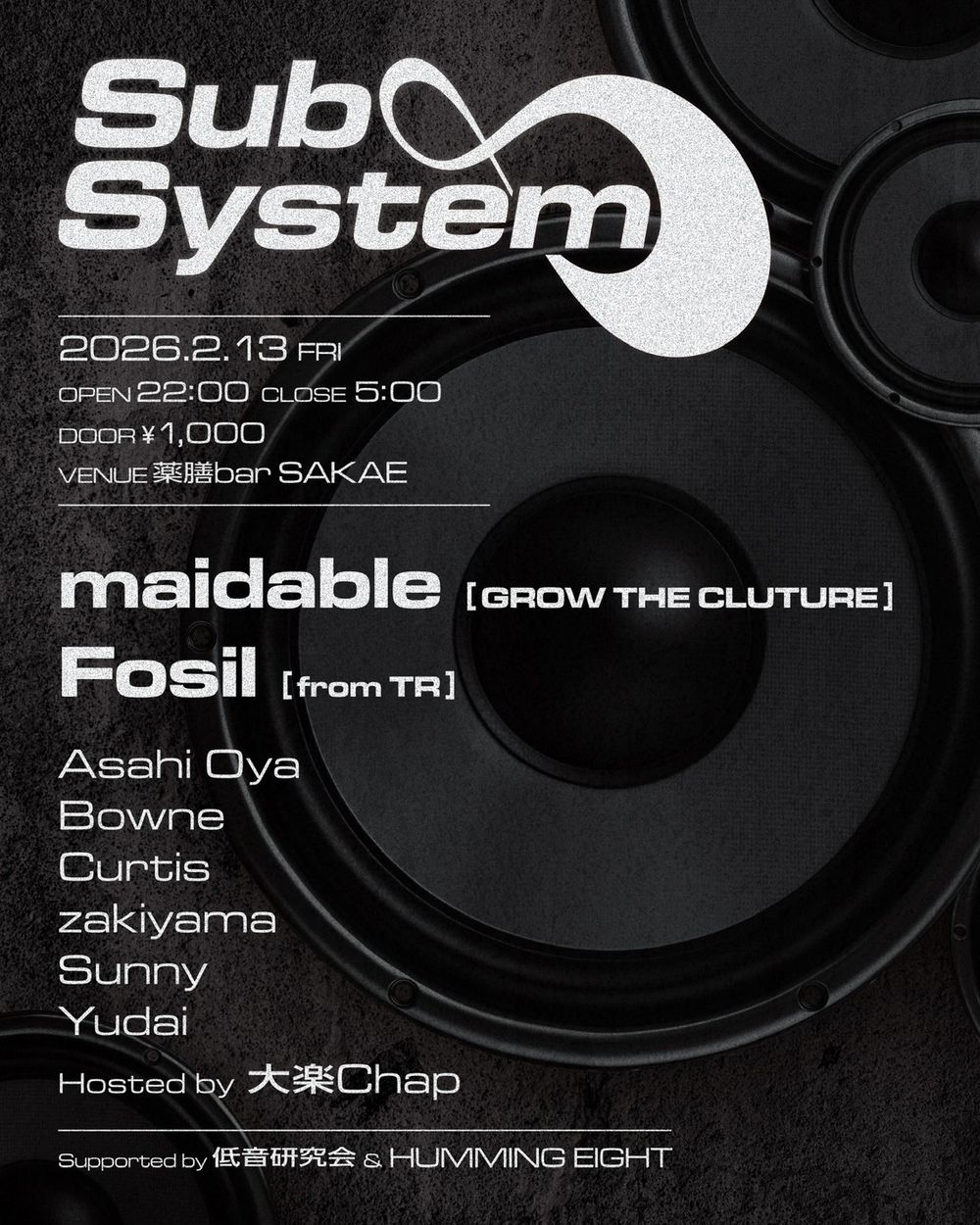 Flyer for Sub 8 System