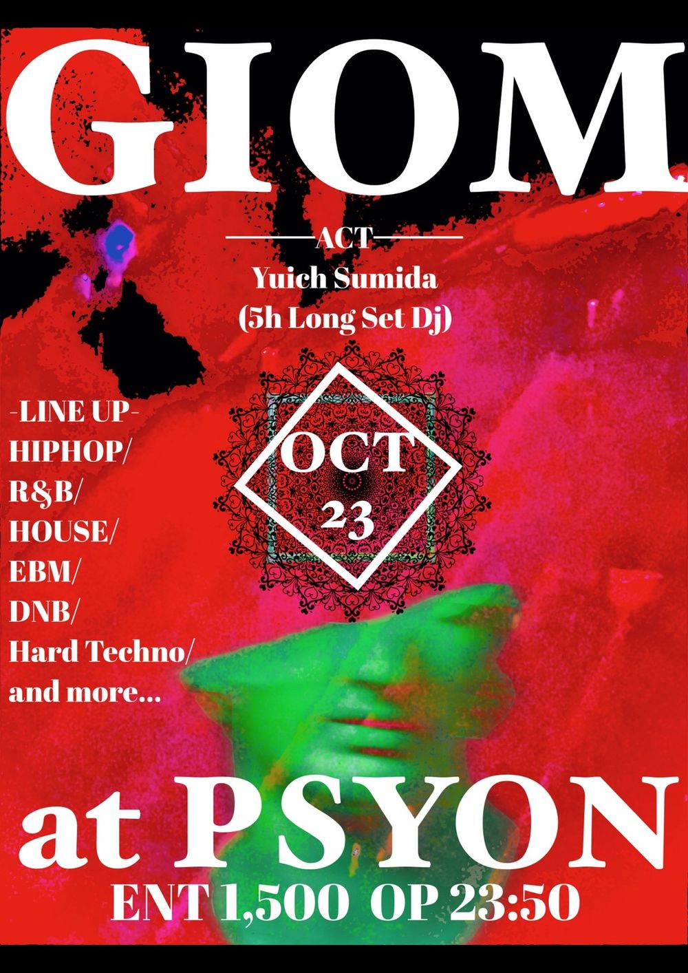 Flyer for GIOM