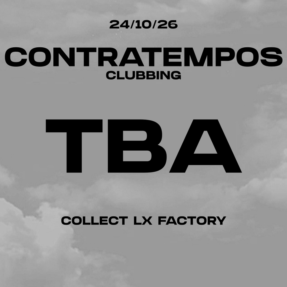 Flyer for CONTRATEMPOS CLUBBING & Basscalhau - TBA