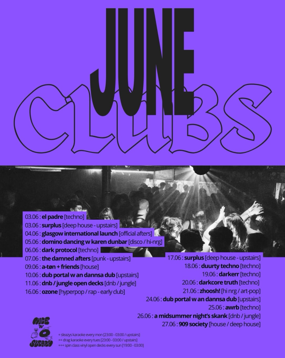 Flyer for Drum & Bass / Jungle Open Decks