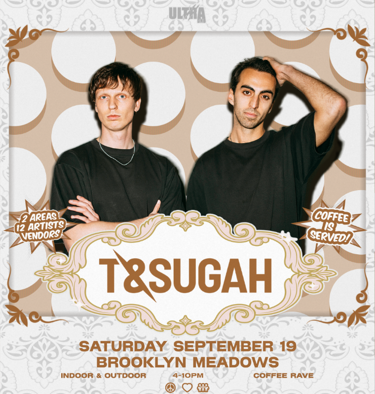 Flyer for DRUM AND BASS T & Sugah NYC DEBUT SATURDAY SEPTEMBER 19TH 11PM