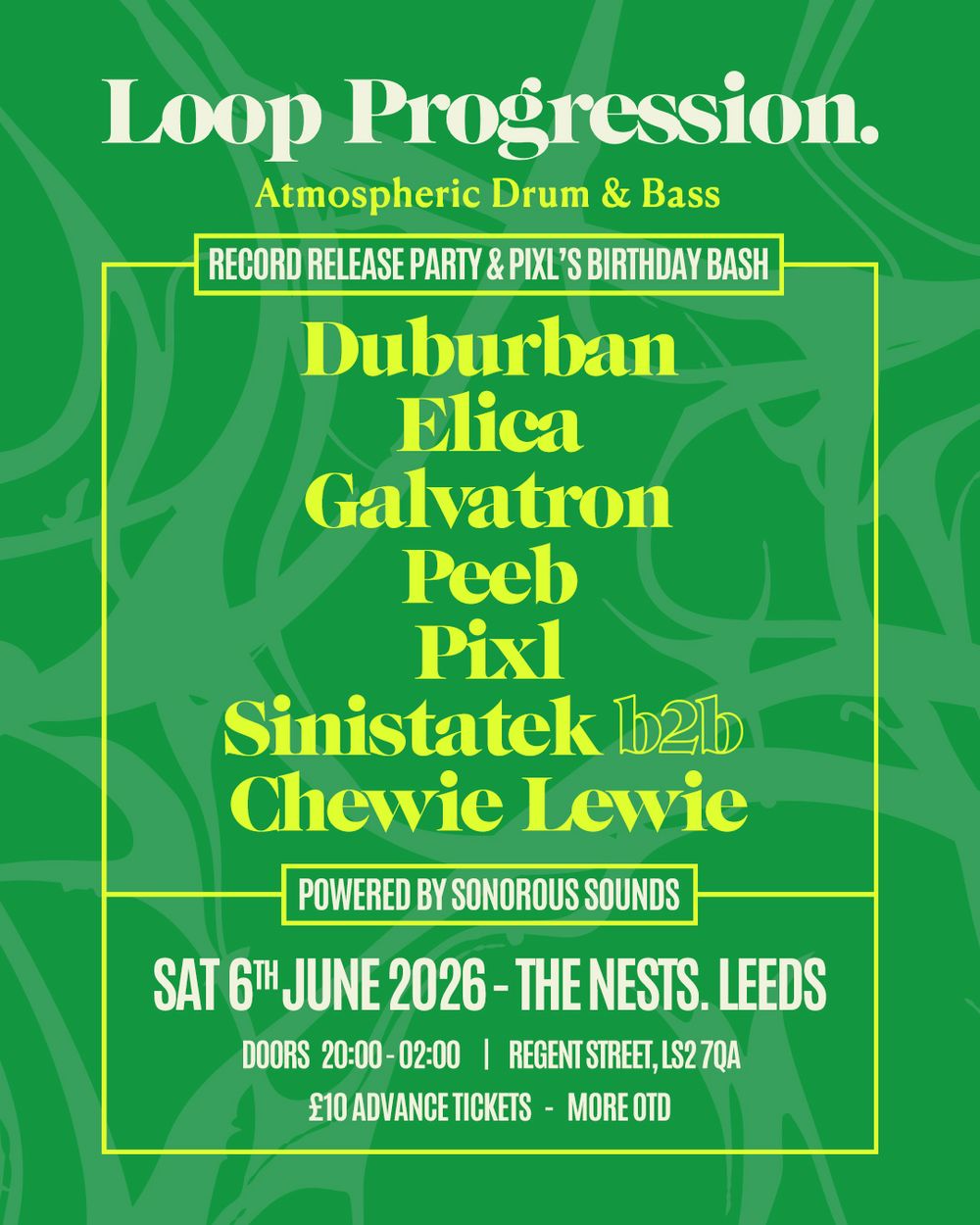 Flyer for Loop Progression