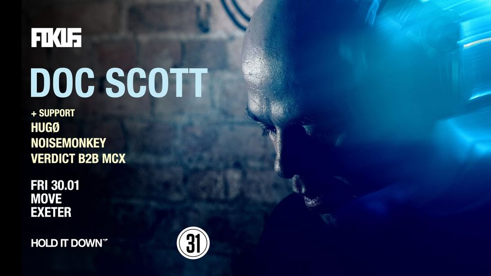 Flyer for Doc Scott