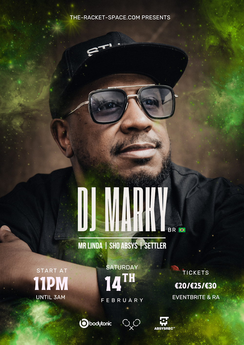Flyer for DJ Marky