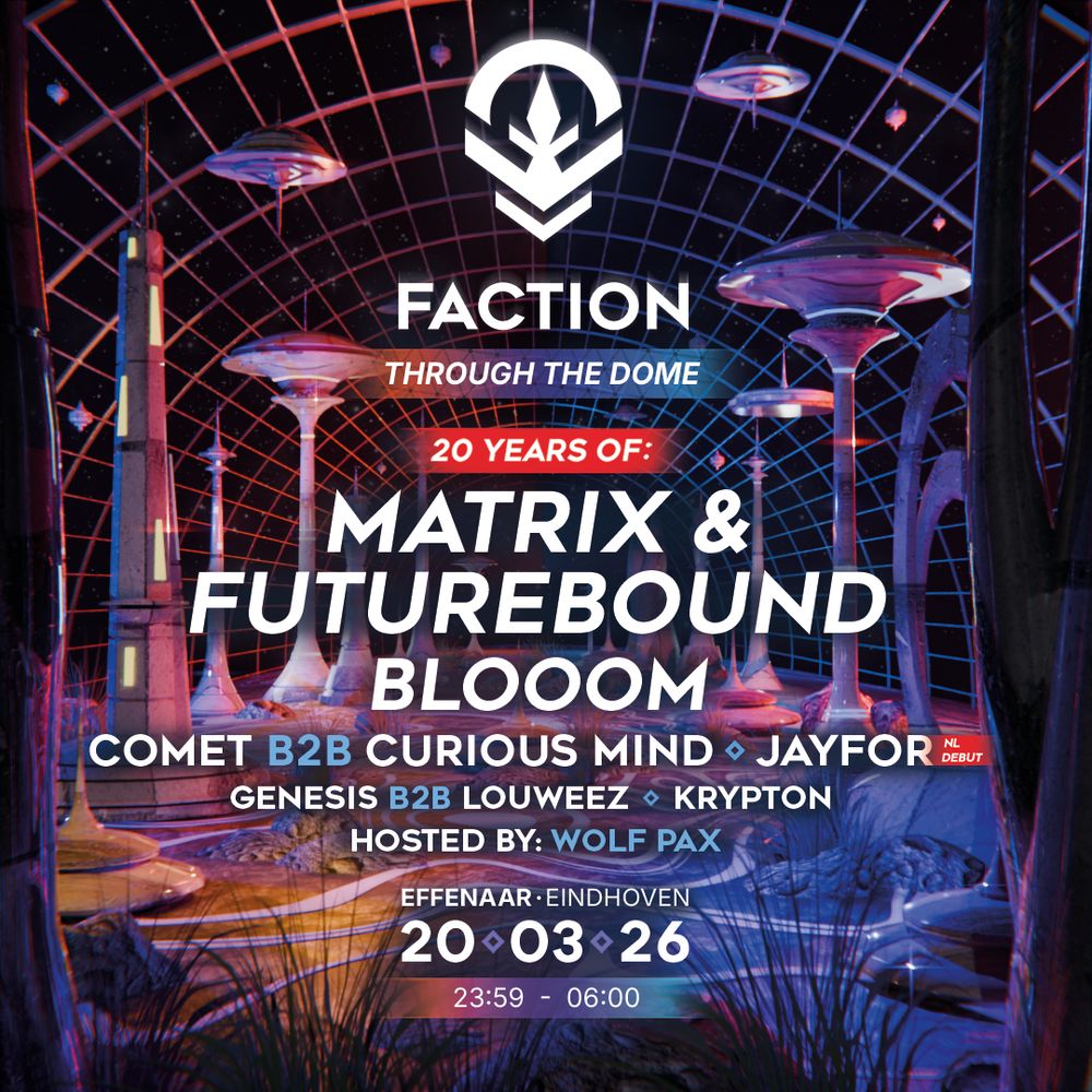 Flyer for Faction: Through the Dome