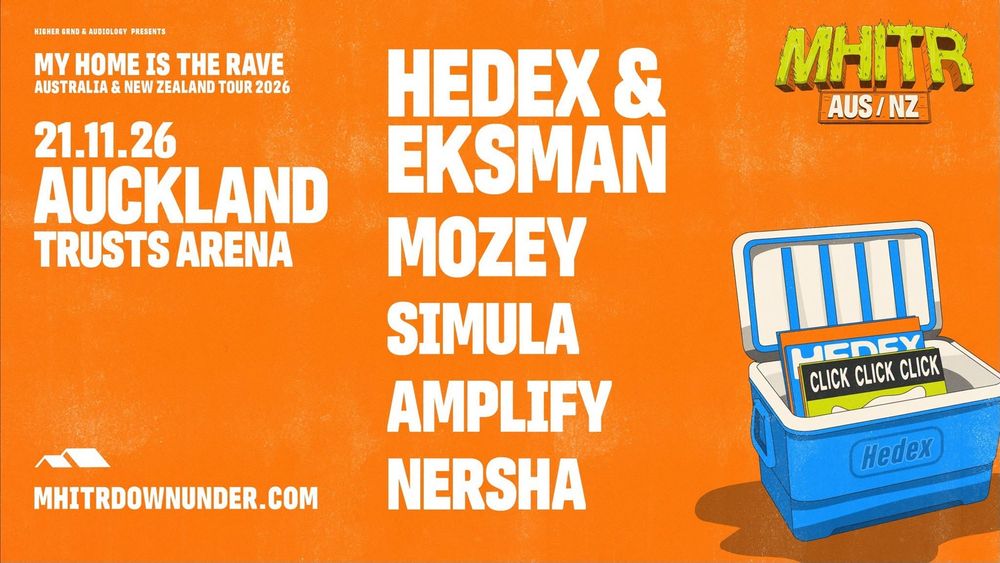 Flyer for My Home Is The Rave (Auckland)