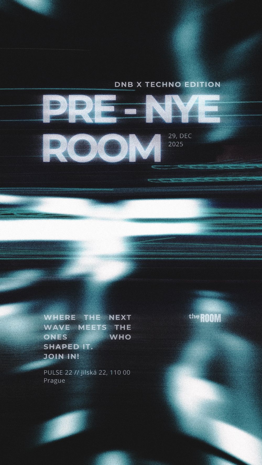 Flyer for PRE-NYE ROOM