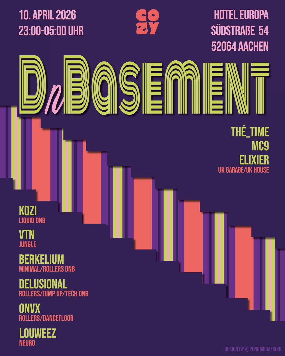 Flyer for DnBasement