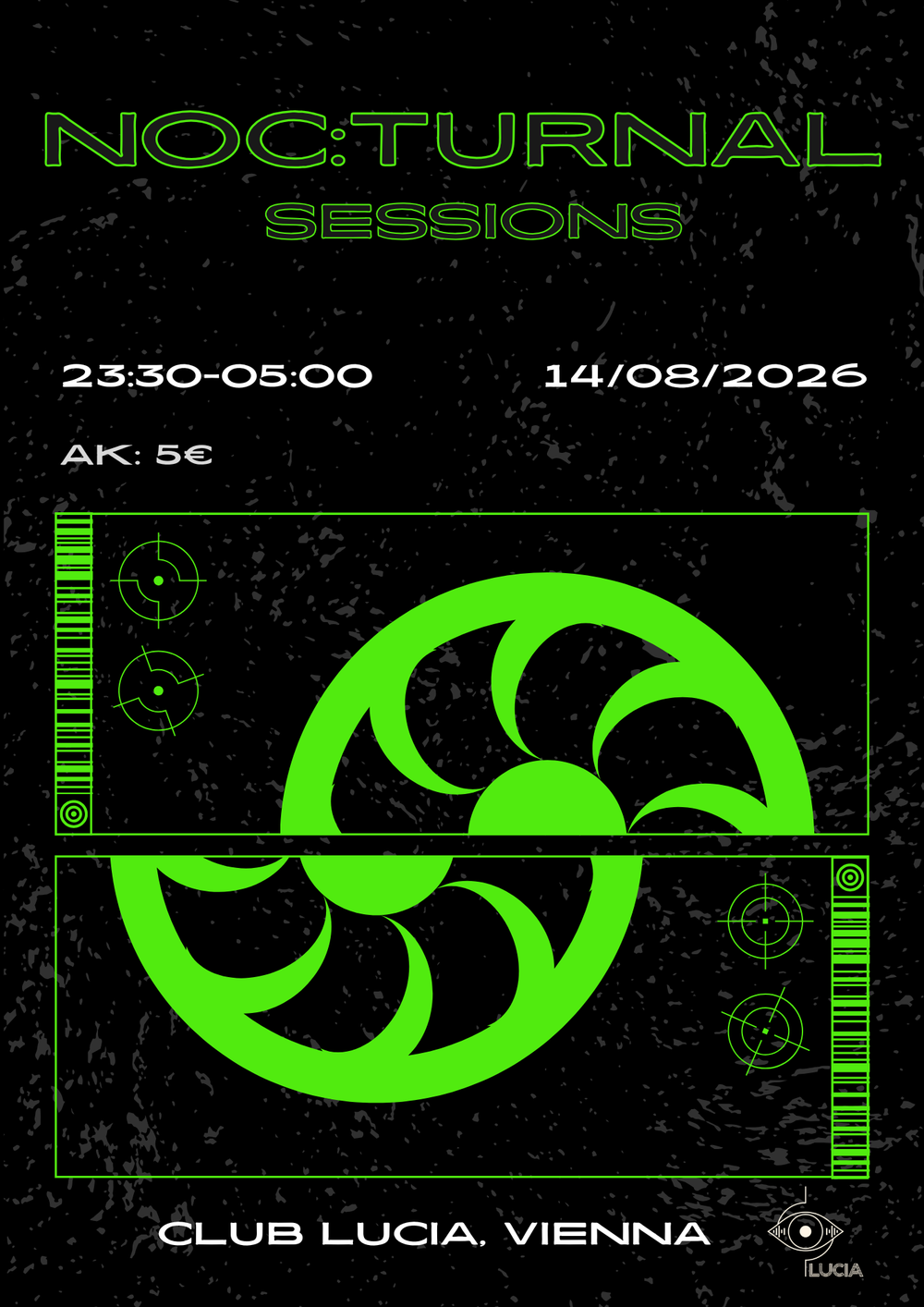 Flyer for Noc:turnal Sessions