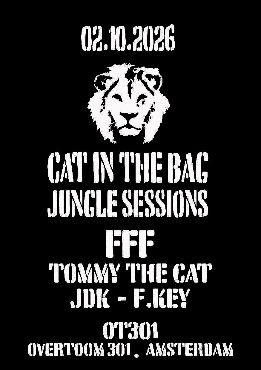 Flyer for CAT IN THE BAG JUNGLE SESSIONS