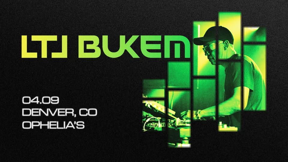 Flyer for LTJ Bukem