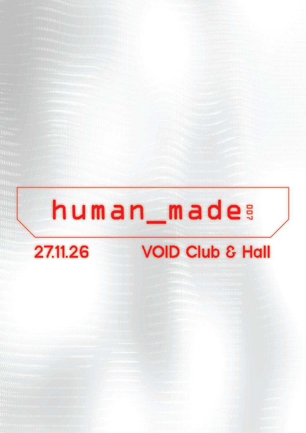 Flyer for Drum and Bass w/Billain (BA), Erotic Cafe' - human_made 007