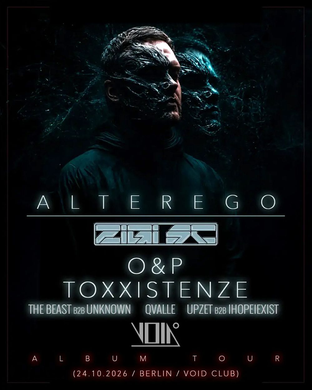 Flyer for Infected Dnb pres. Zigi SC Album Tour