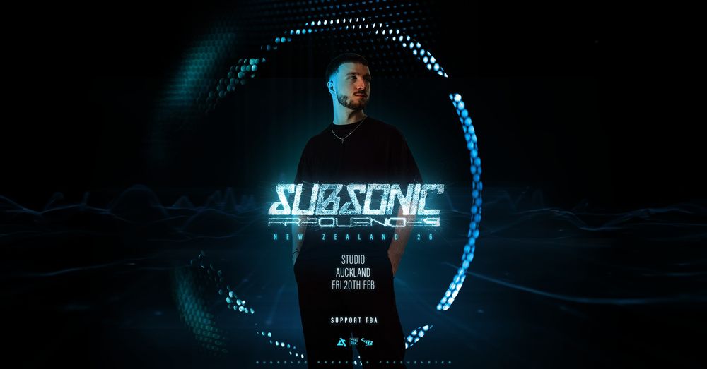 Flyer for Subsonic: Frequences (Auckland)
