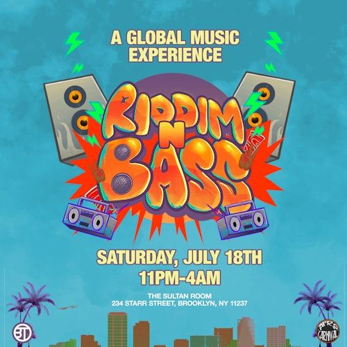 Flyer for Afro Carnival Riddim N Bass