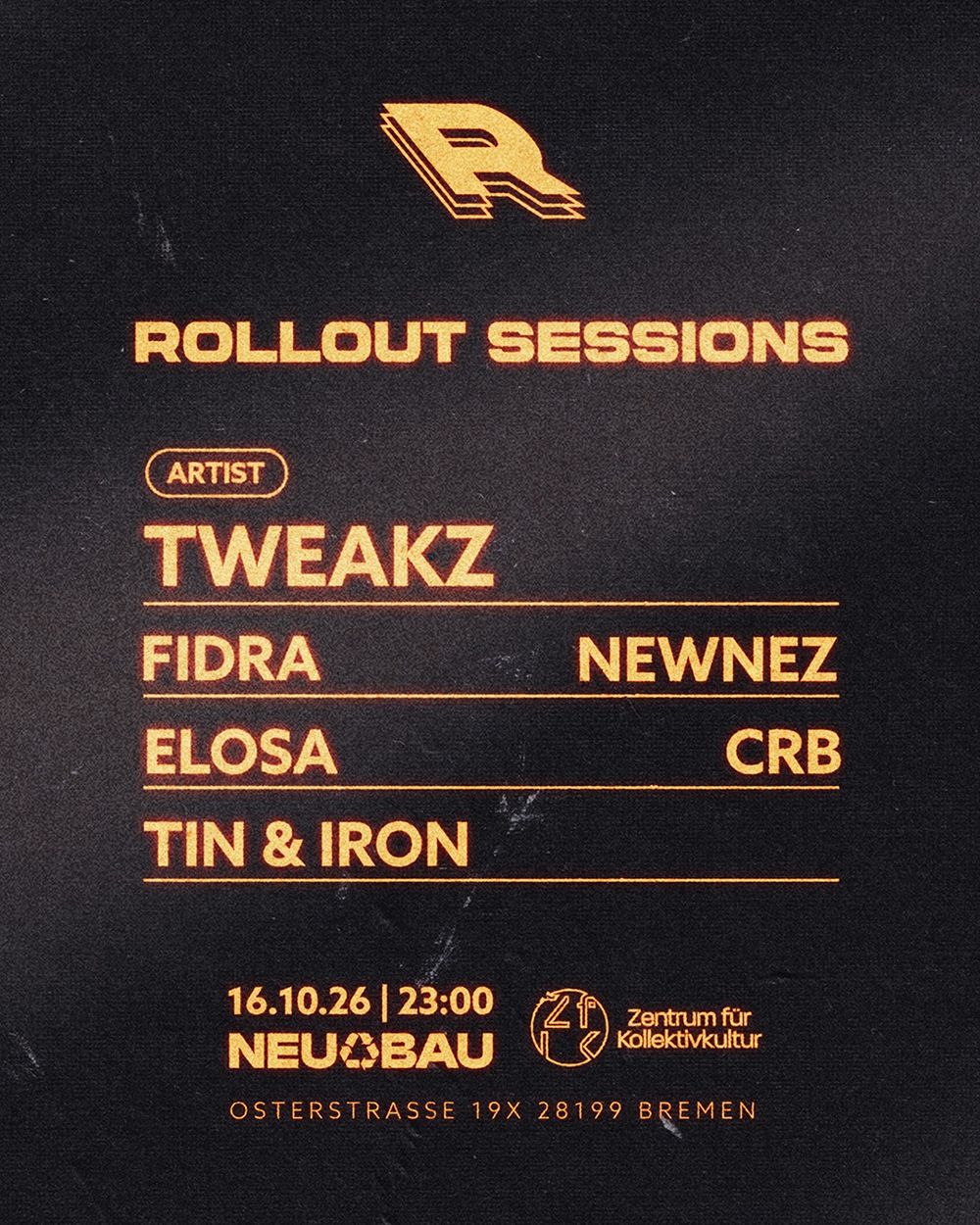 Flyer for Rollout Sessions
